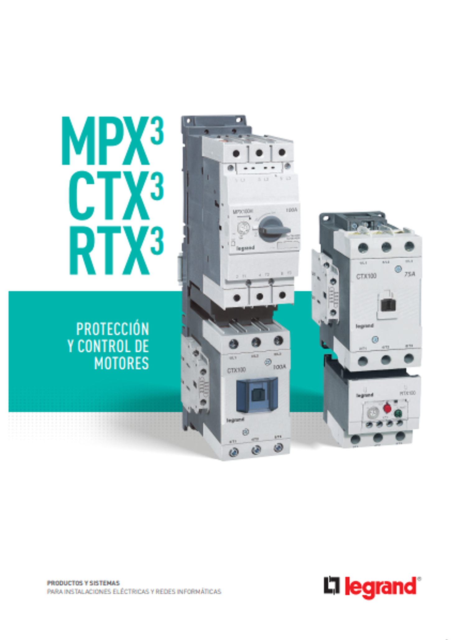 Protección y control de motores mpx3 - ctx3 - rtx3